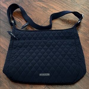 Vera Bradley XL Crossbody in Navy Microfiber NWOT